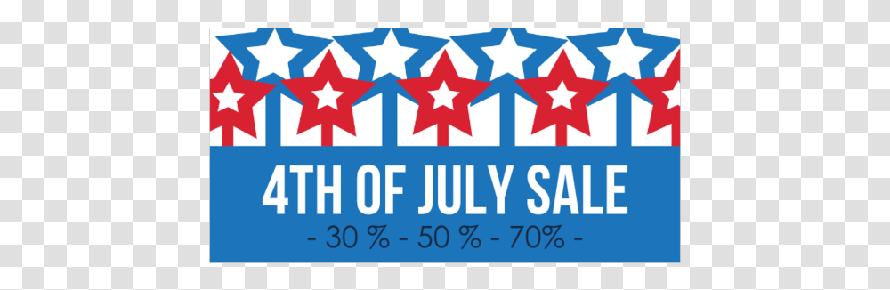 4th Of July Sale Banner, Leisure Activities, Flag Transparent Png