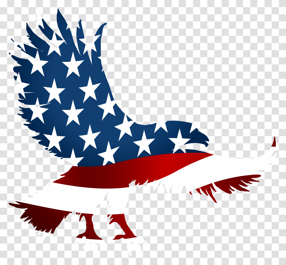 4th Of July, Flag, Star Symbol, Animal Transparent Png