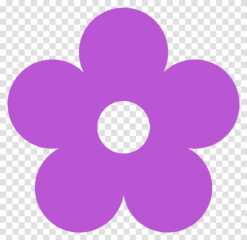 5 Petal Flower Clipart Free Blue Flower Clipart, Purple, Balloon Transparent Png