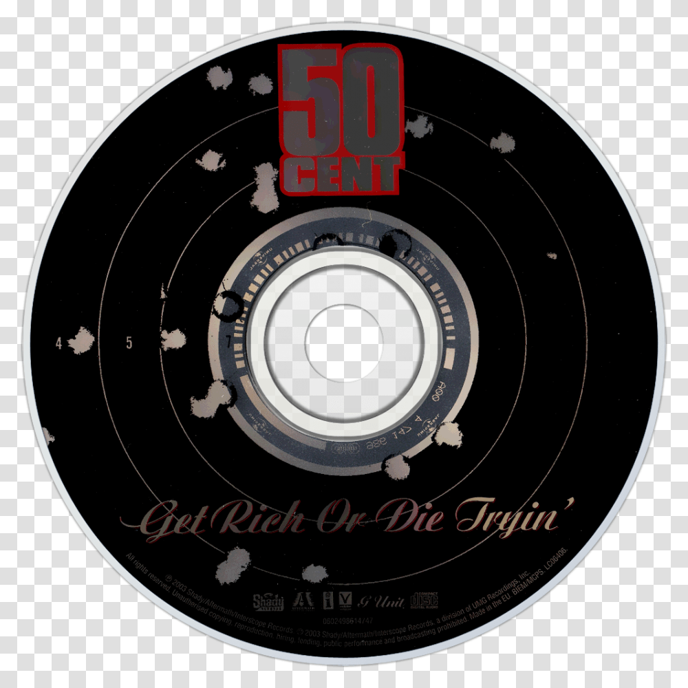 50 Cent Get Rich Or Die Tryin Disc, Disk, Dvd, Camera, Electronics Transparent Png