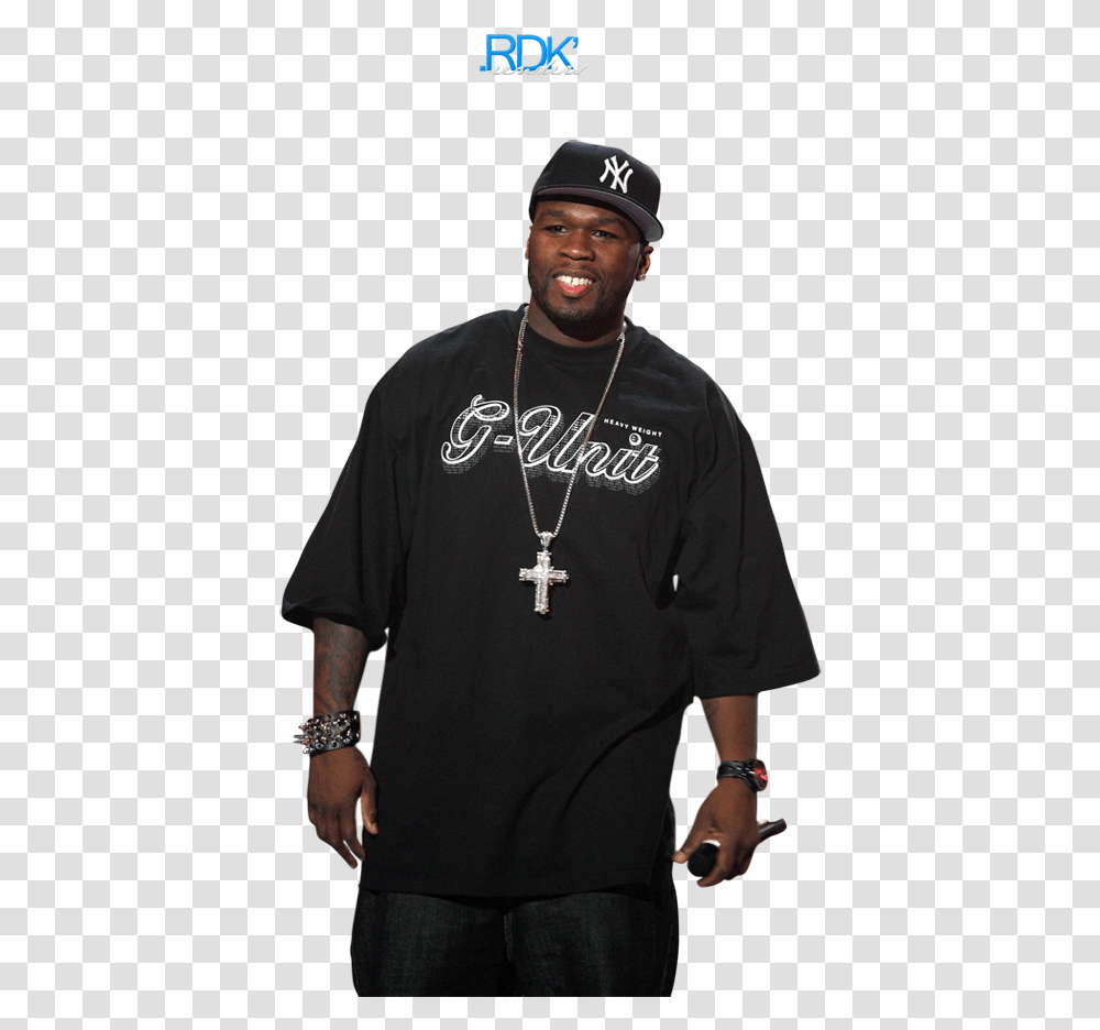 50 Cent, Person, Human, Pendant, Hat Transparent Png