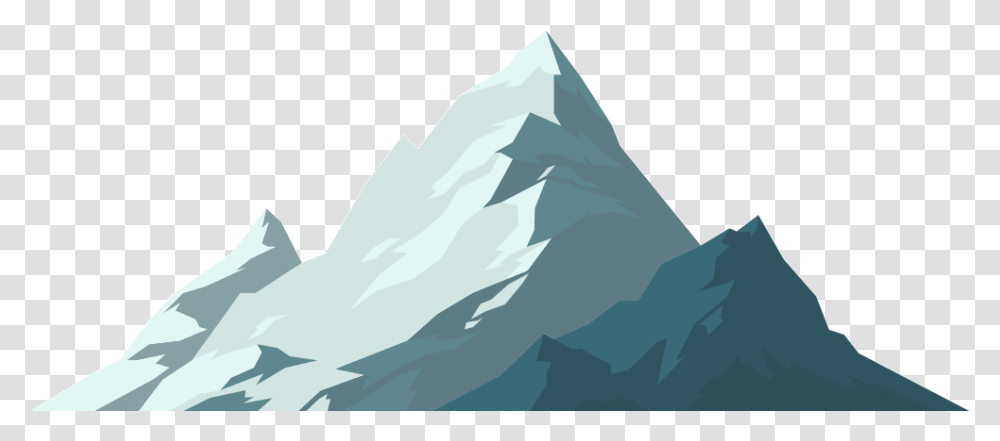 50 Most Influential People 2019 Pt2 Mountain Range Vector Stock, Nature, Outdoors, Ice, Snow Transparent Png