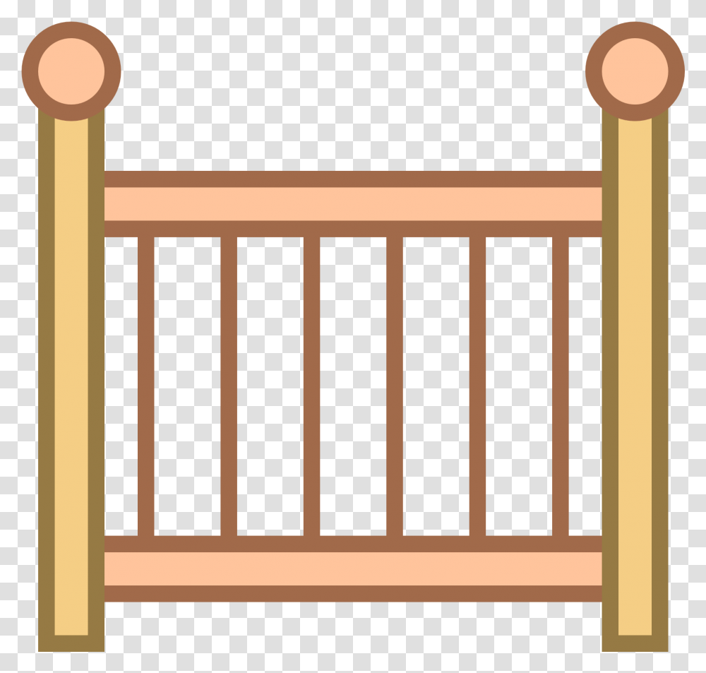 50 Px Infant Bed, Handrail, Banister, Railing, Gate Transparent Png