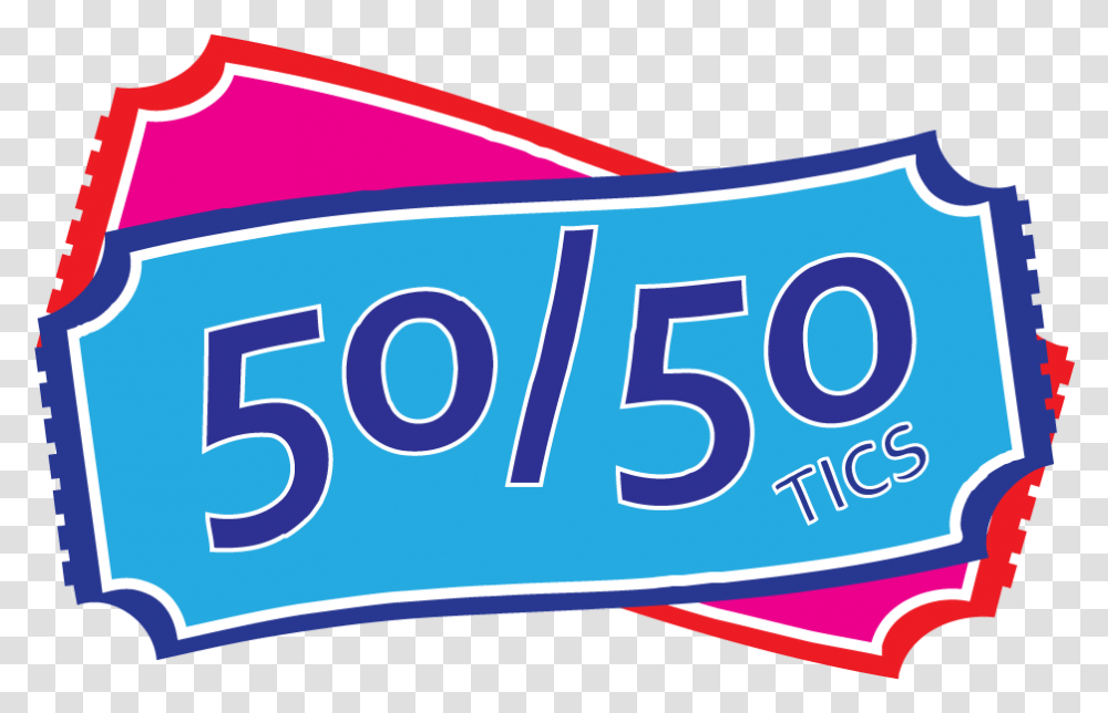50 Tickets Clipart, Label, Word Transparent Png