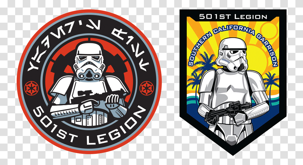 501st Legion 501st Legion Logo, Person, Label, Text, Symbol Transparent Png