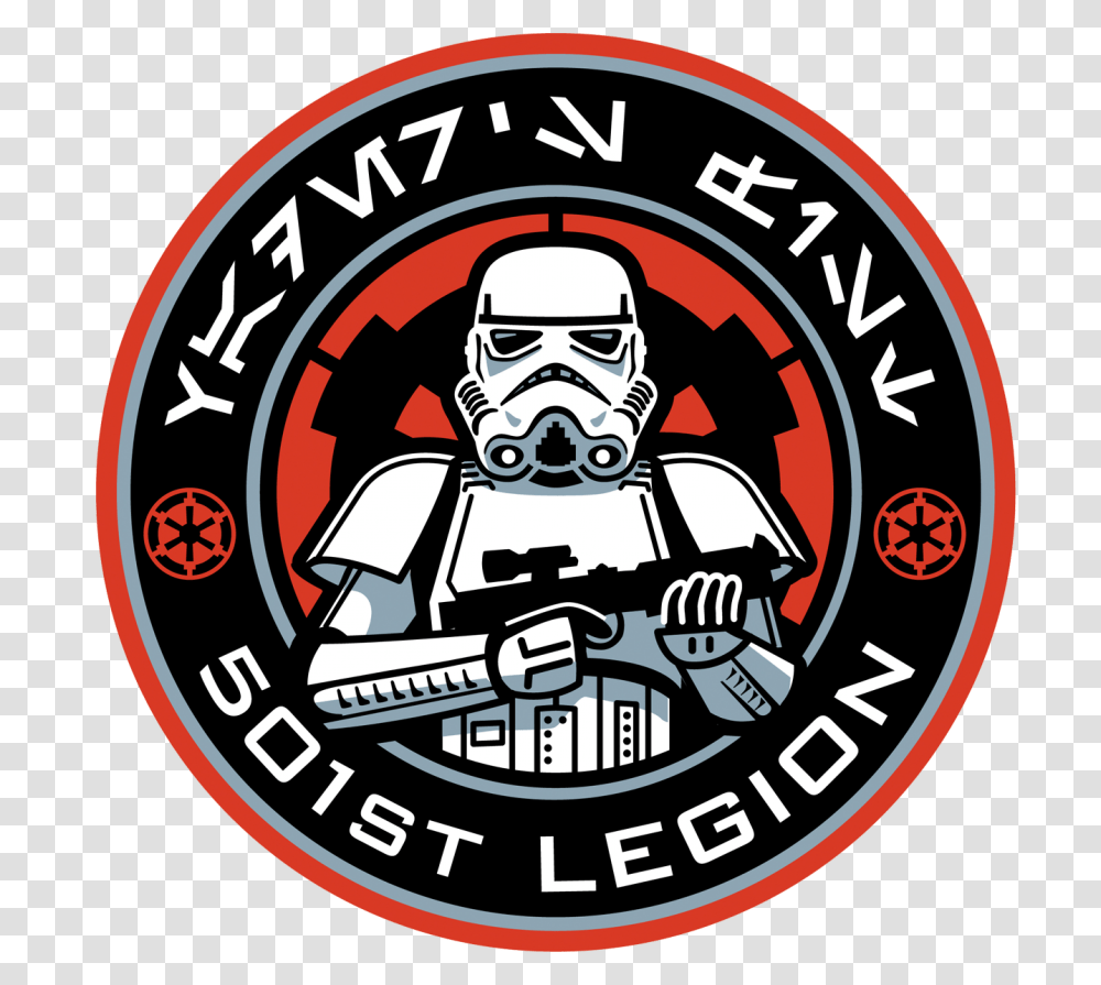 501st Legion Star Wars Costume Group Empire City Garrison 501st Legion Logo, Symbol, Trademark, Emblem, Badge Transparent Png
