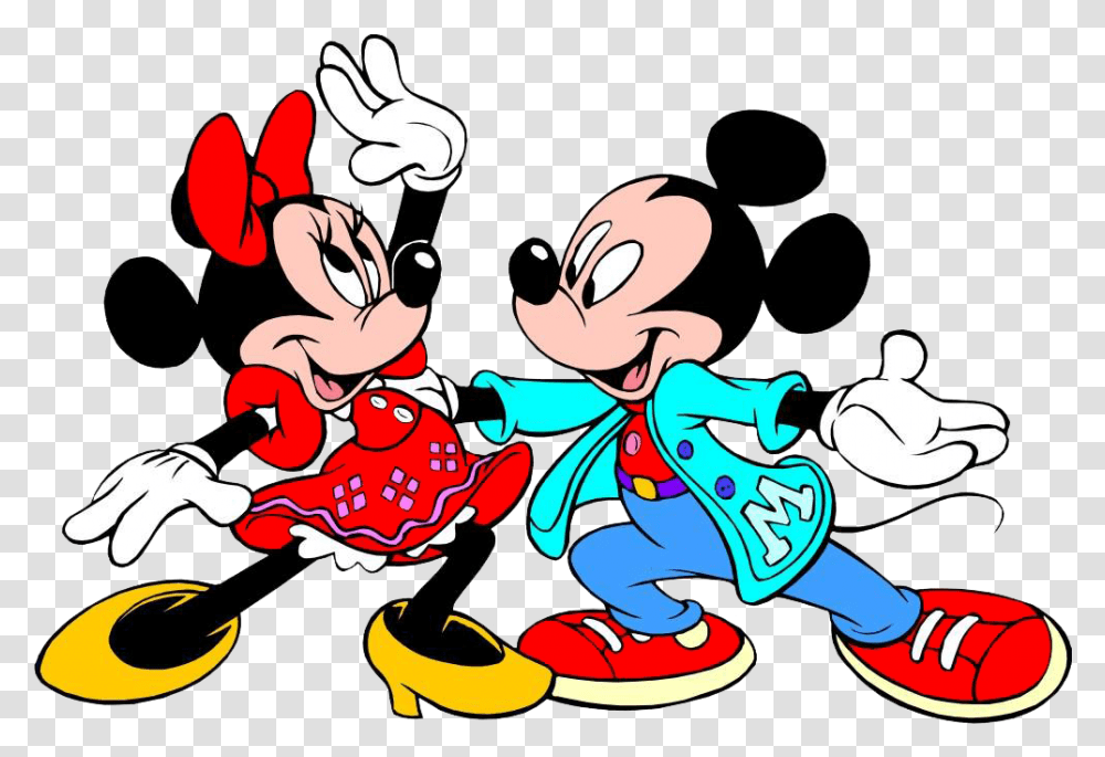 50s Dancers Cliparts Mickey Mouse Minnie Mouse Dancing, Sport, Sports, Outdoors Transparent Png