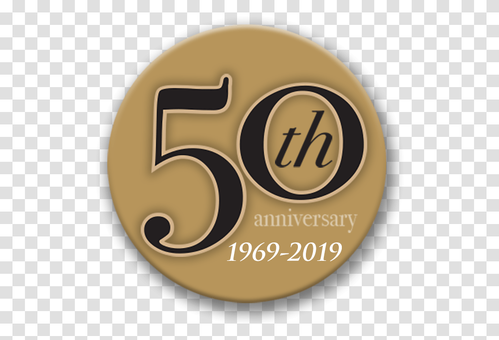 50th Anniversary 50th Anniversary 1969 2019, Number, Alphabet Transparent Png