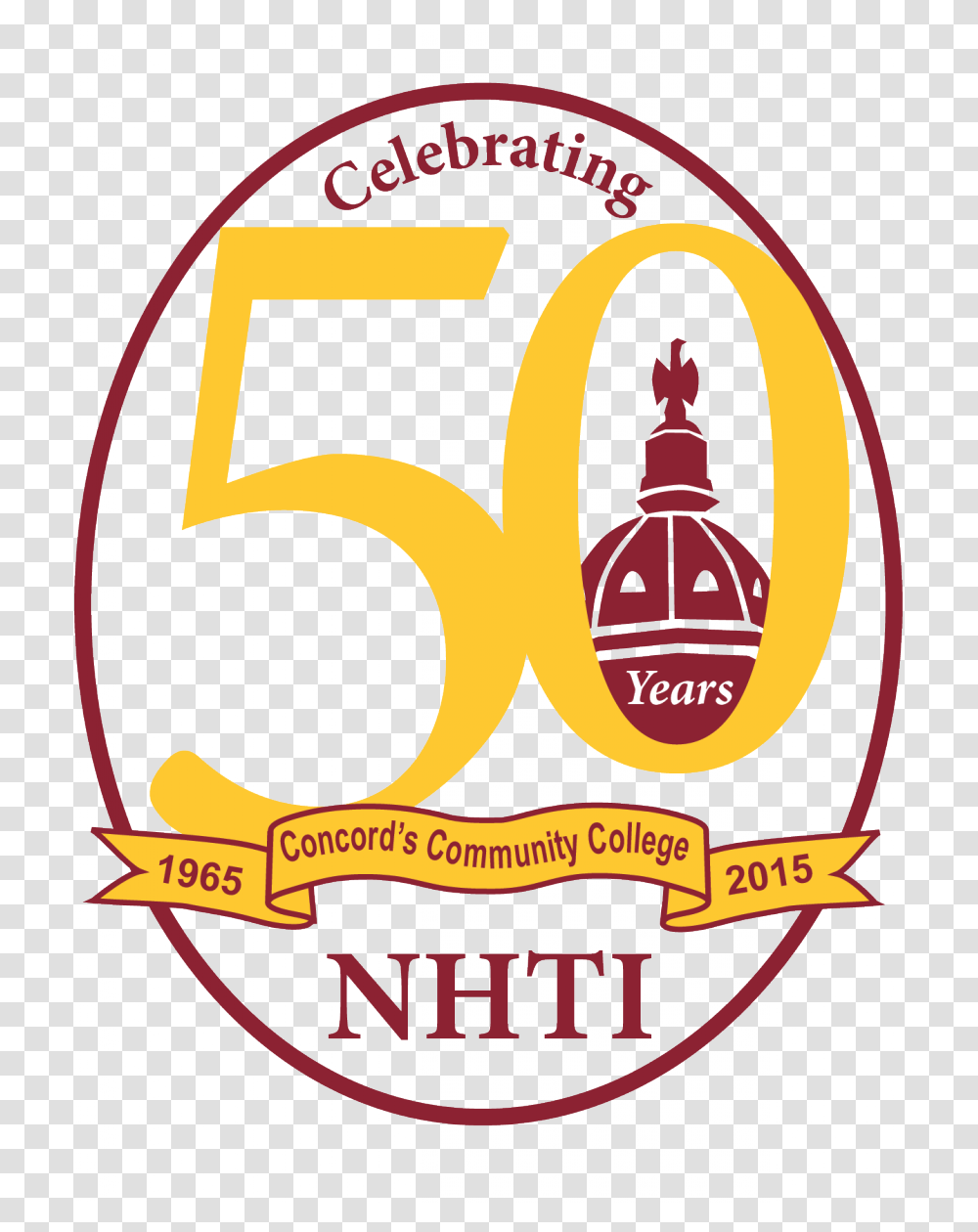50th Anniversary Nhti 50th Anniversary Logo Sample Of Logo Design 50 Years Aniversary, Alphabet, Word, Poster Transparent Png