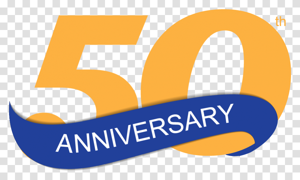 50th Anniversary, Tape, Word, Logo Transparent Png