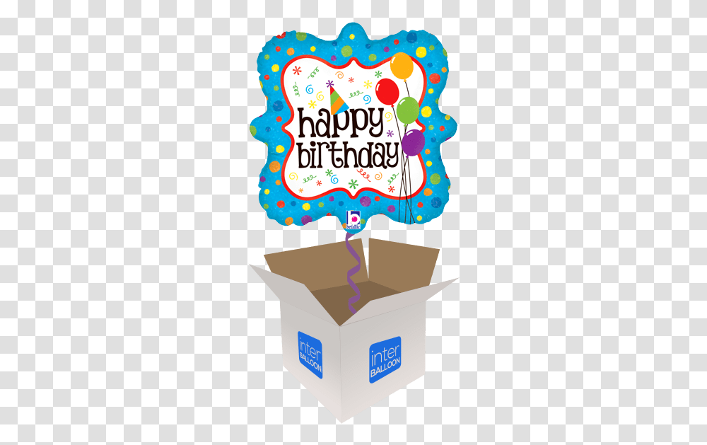 50th Birthday Balloon Images Purple Happy Birthday 7th Balloons, Text, Icing, Cream, Cake Transparent Png