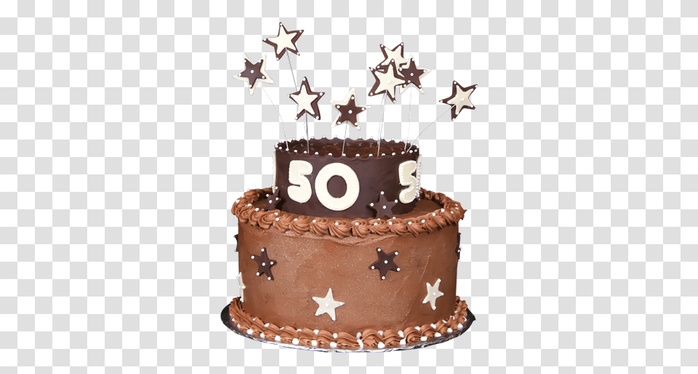 50th Birthday Cake 1 Image Cake Ideas 50th Birthday, Dessert, Food, Star Symbol Transparent Png