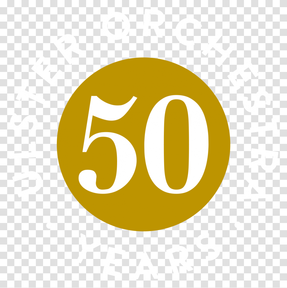 50th Birthday Logo, Number, Alphabet Transparent Png