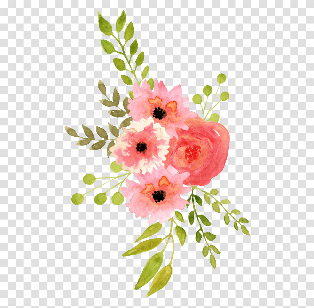 Watercolor Tree, Plant, Floral Design Transparent Png