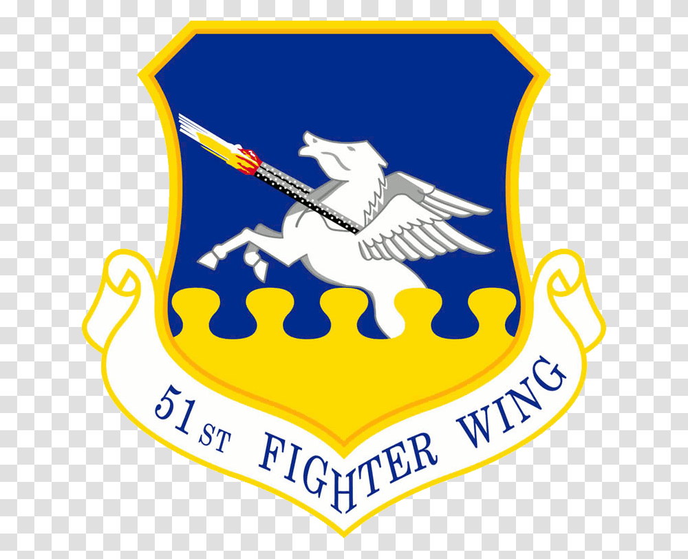 51st Fighter Wing 51st Fighter Wing Patch, Logo, Trademark, Emblem Transparent Png