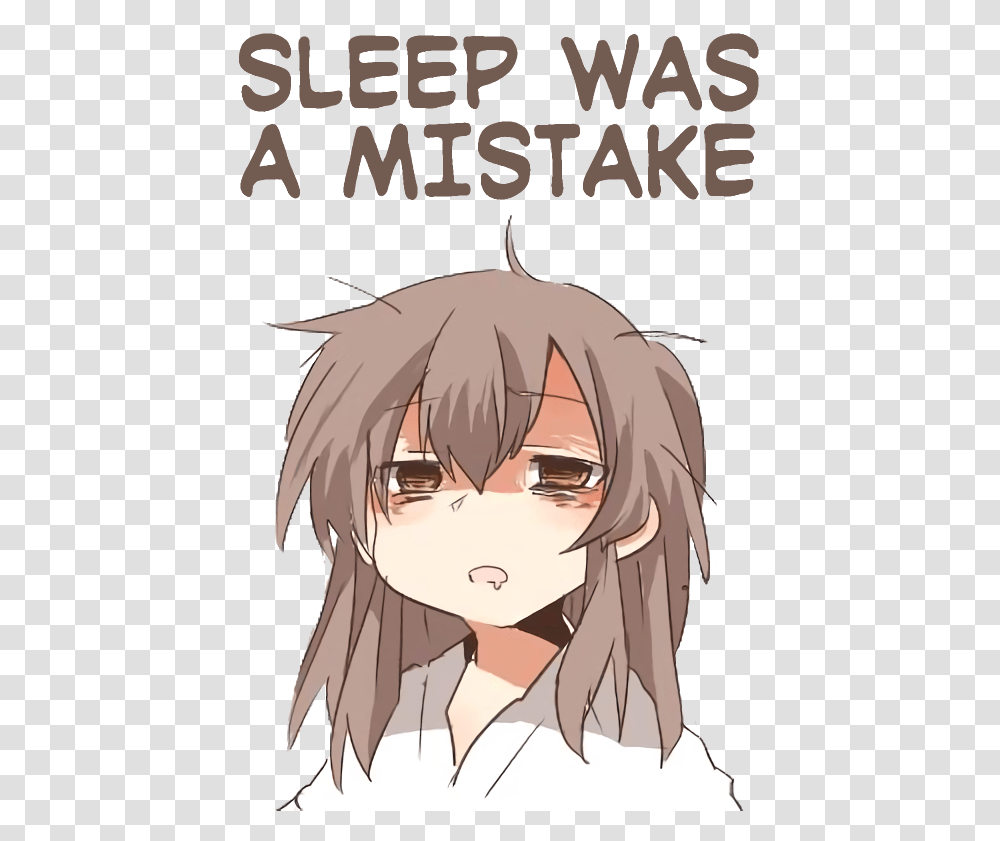 554x788 Kaga Sleep Mistake Messyhair Cartoon, Comics, Book, Manga, Person Transparent Png