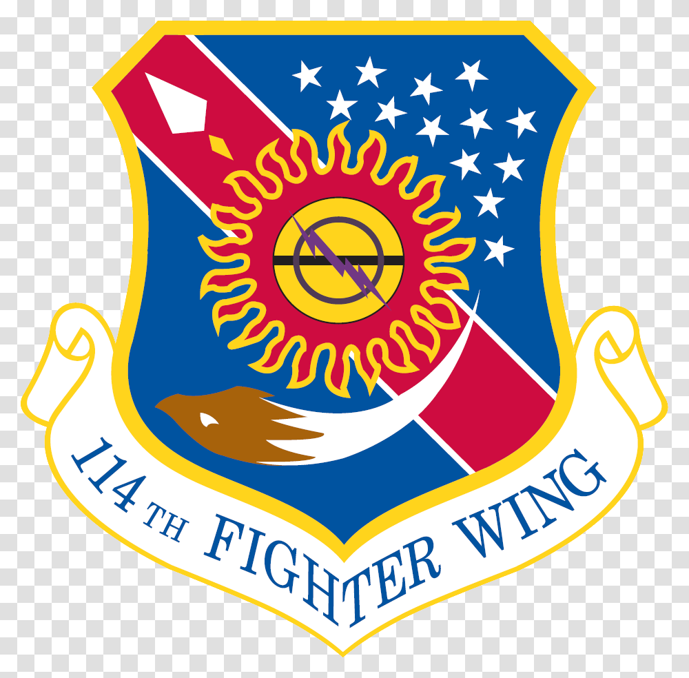 56th Fighter Wing Logo, Trademark, Emblem, Badge Transparent Png