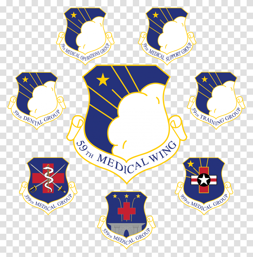 59th Medical Wing Grouping 59th Medical Wing, Label, Number Transparent Png