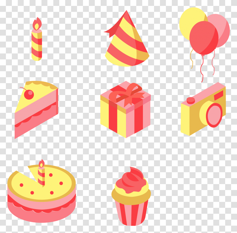 5d Birthday, Birthday Cake, Dessert, Food, Cream Transparent Png