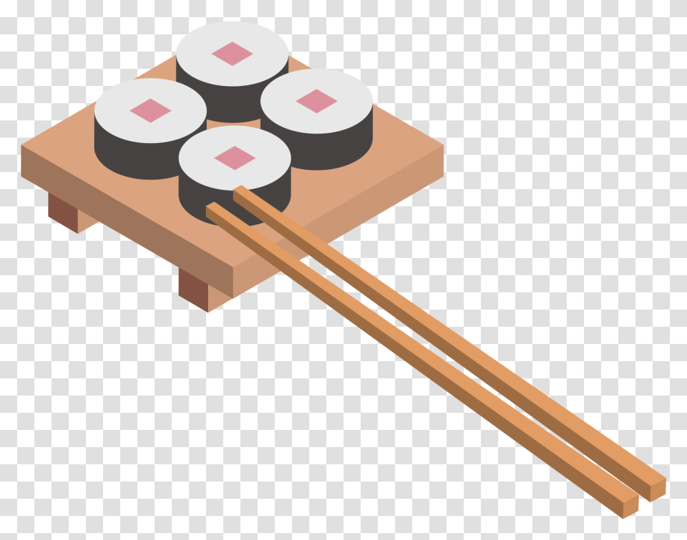 5d Sushi, Hammer, Tool, Musical Instrument, Xylophone Transparent Png