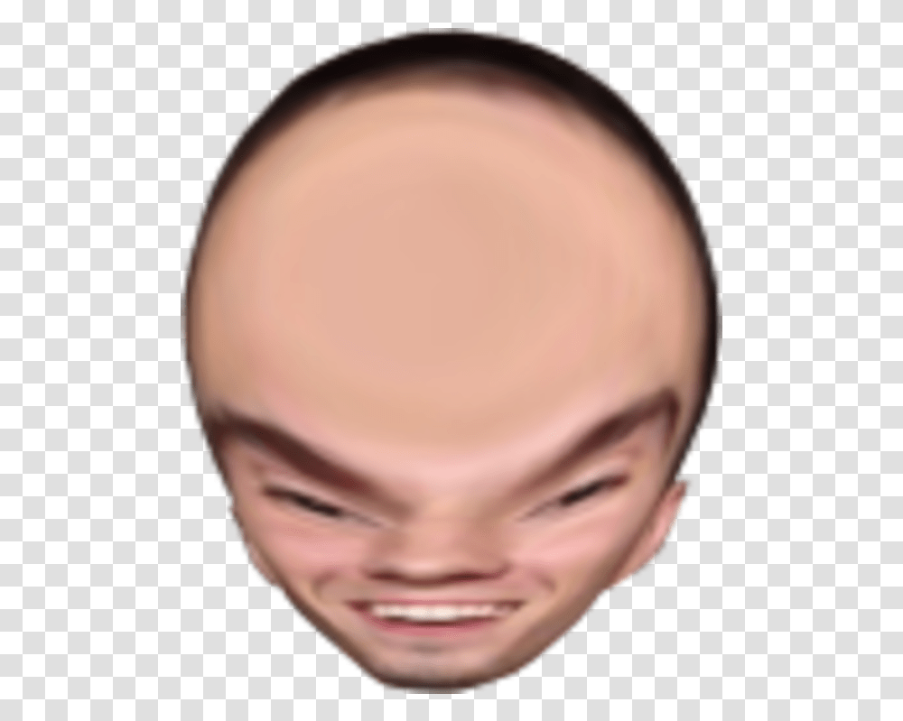 5head Twitch, Face, Person, Smile, Portrait Transparent Png