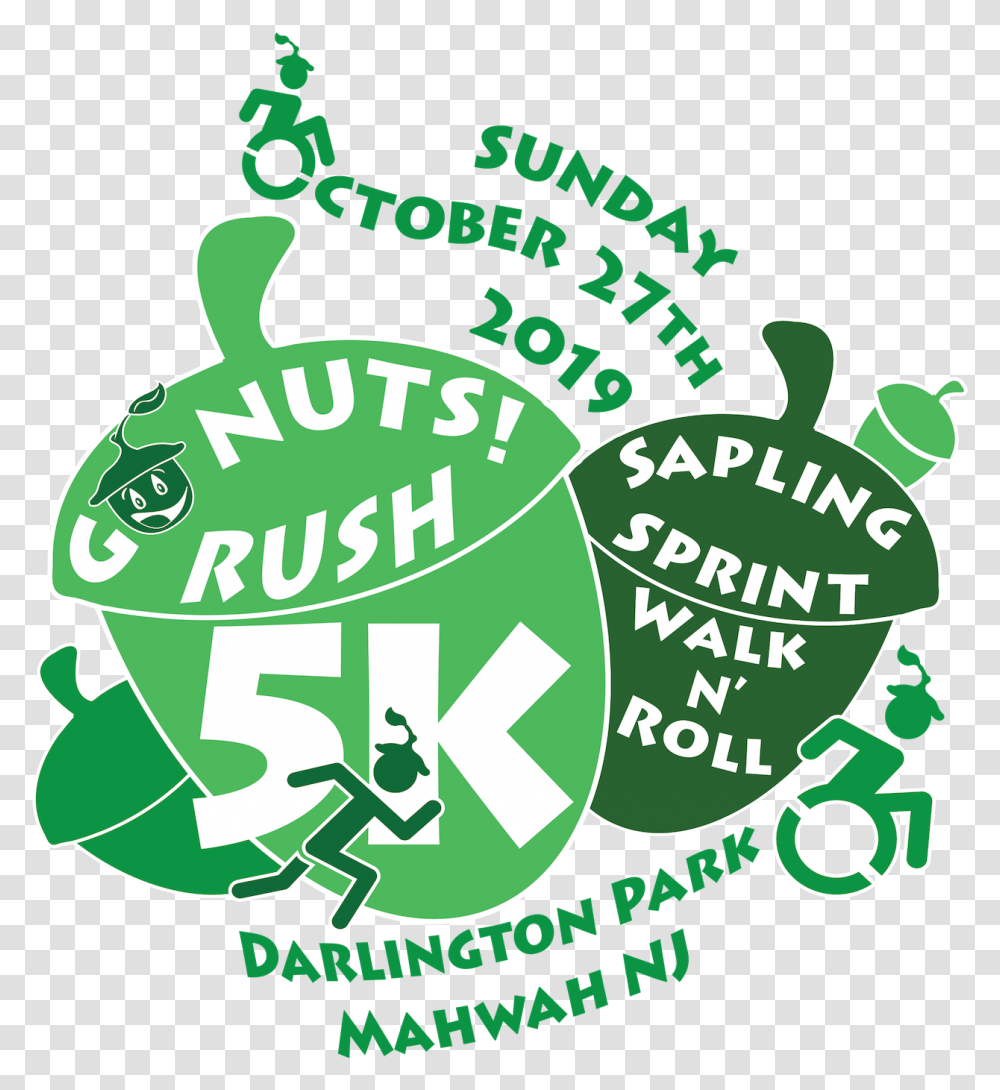 5k Run Fundraiser Language, Recycling Symbol, Text, Green, Dynamite Transparent Png