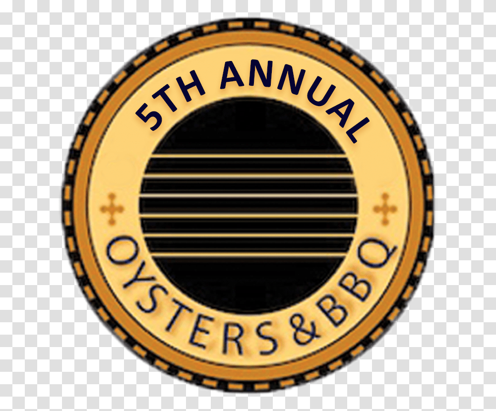 5th Annual Oysters And Bbq Circle, Logo, Trademark, Label Transparent Png