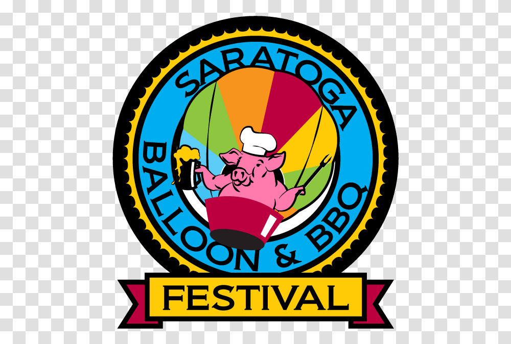 5th Annual Saratoga Balloon Amp Bbq Festival, Poster, Advertisement, Logo Transparent Png