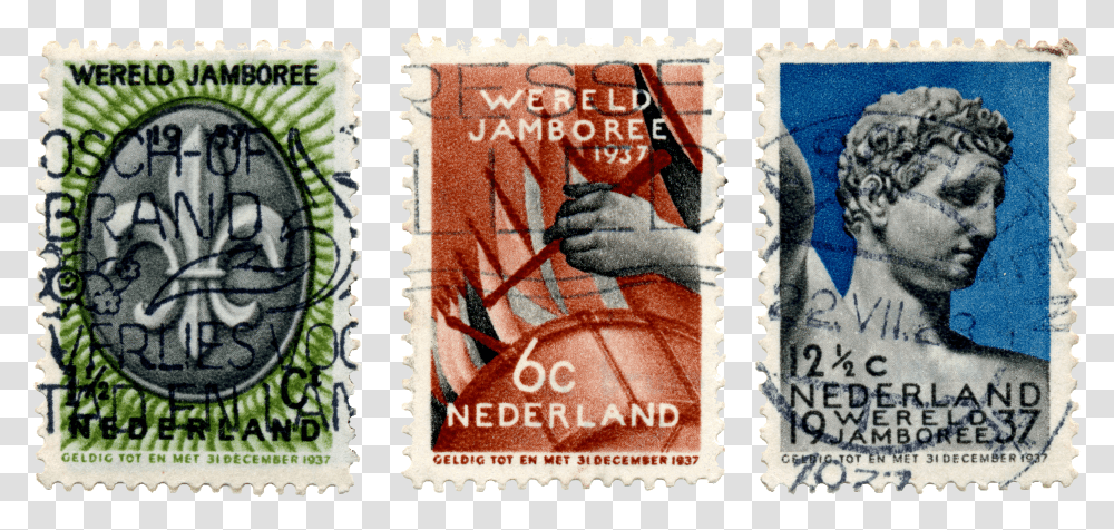 5th World Scout Jamboree Netherlands Stamps 1937 Stamps Transparent Png