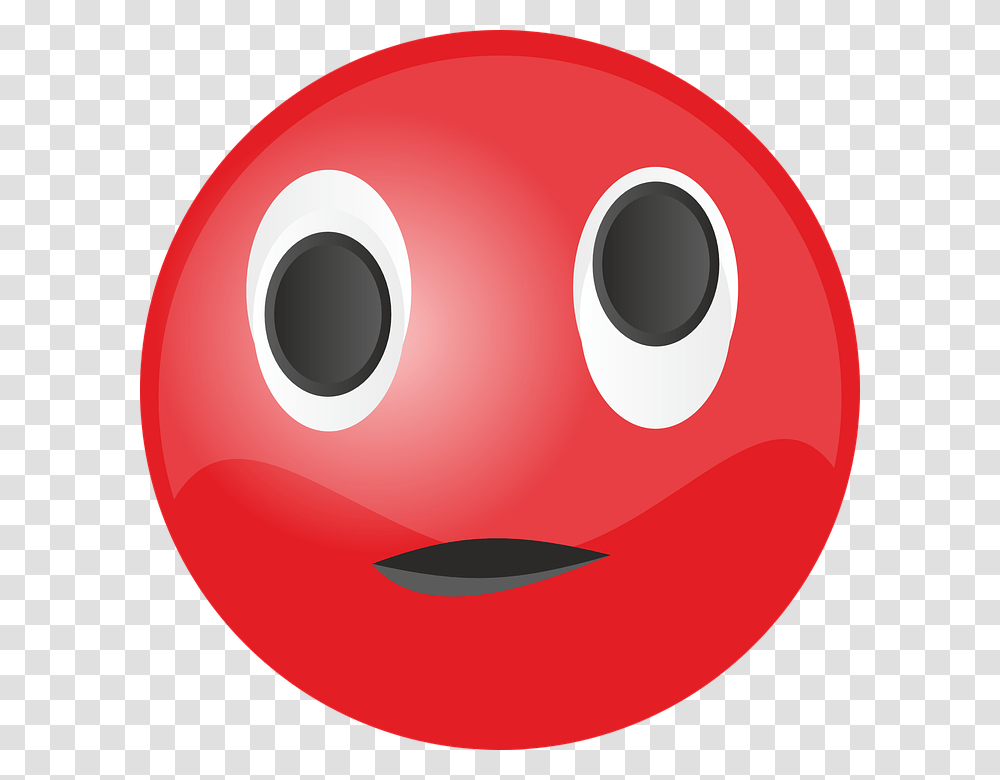 60 Emoticones Para Whatsapp Emoticones De Color Rojo, Disk, Ball, Pac Man, Sphere Transparent Png
