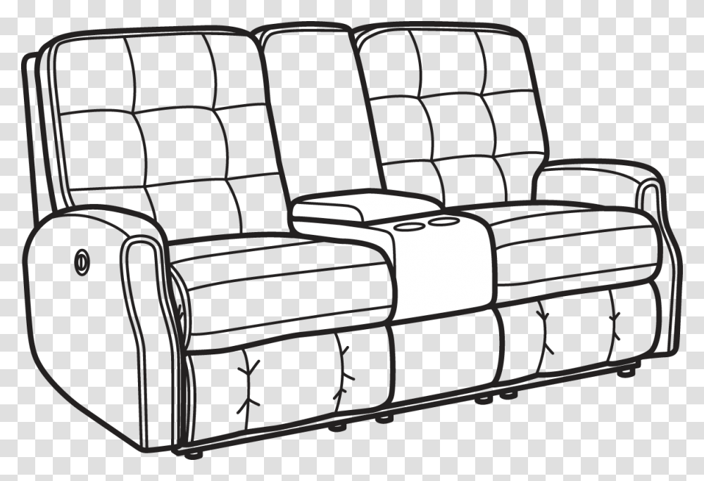 601m White Reclining Sofa Clip Art, Furniture, Chair, Couch, Armchair Transparent Png