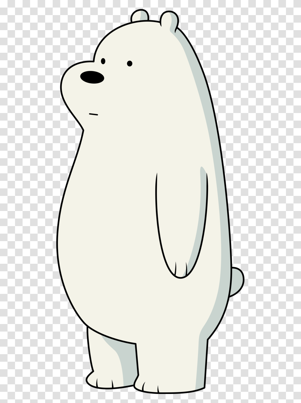 625x1277 Ice Bear We Bare Bears S01e07 By Djdavid98 D9kgsiy We Bear Bears Polar Bear, Snowman, Nature, Animal, Jug Transparent Png