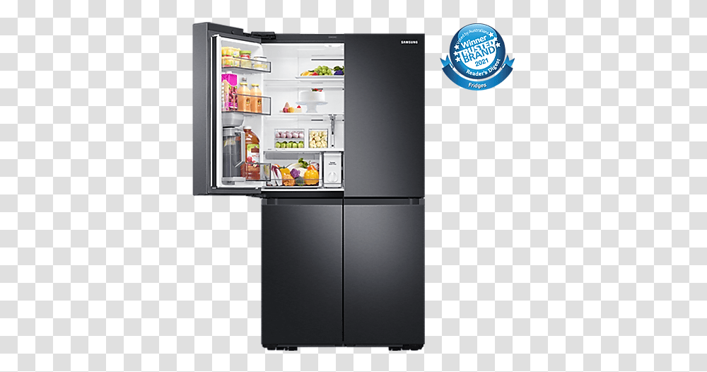 649l French Door Refrigerator Srf7100b, Appliance Transparent Png