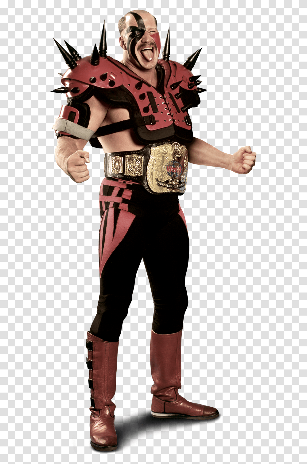 6801548 The Road Warriors Road Warrior Animal Wwe, Person, Human, Clothing, Apparel Transparent Png