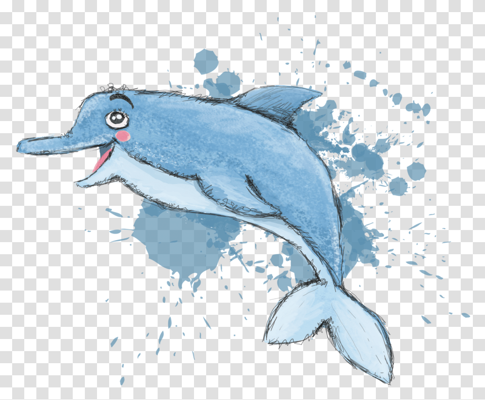 Dolphin, Mammal, Sea Life, Animal, Bird Transparent Png