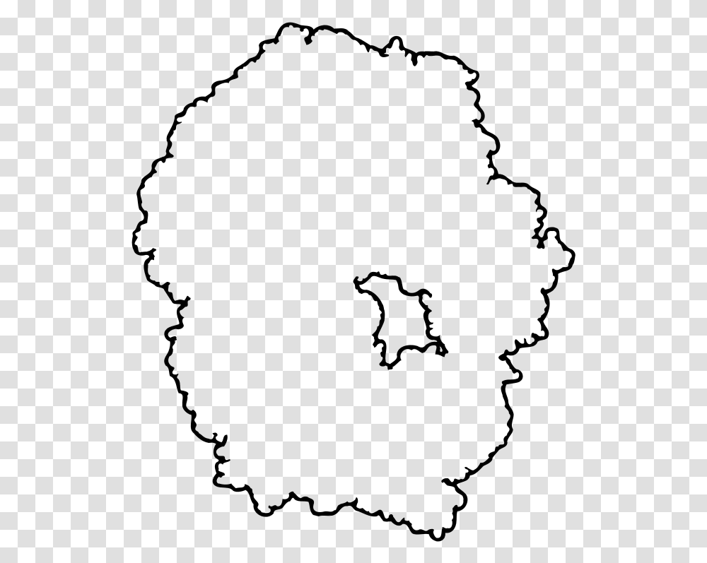 70s Ecoli Ribosome Outline Ribosome Outline, Gray, World Of Warcraft Transparent Png
