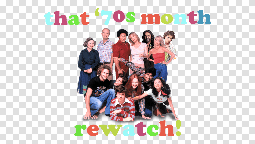 70s Show Full Cast, Person, People, Performer Transparent Png