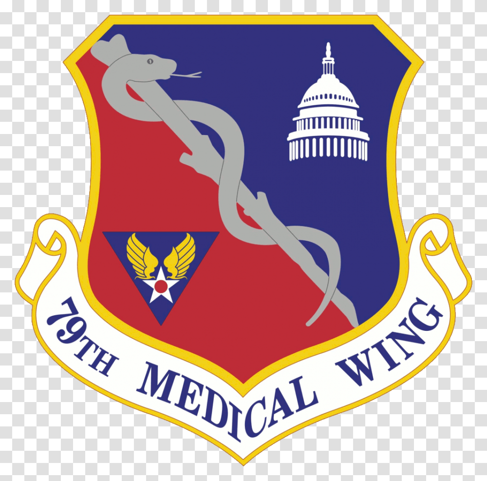 79th Medical Wing Air Force, Emblem, Label Transparent Png