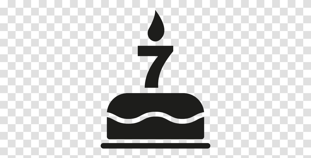 7th Birthday, Number, Cross Transparent Png