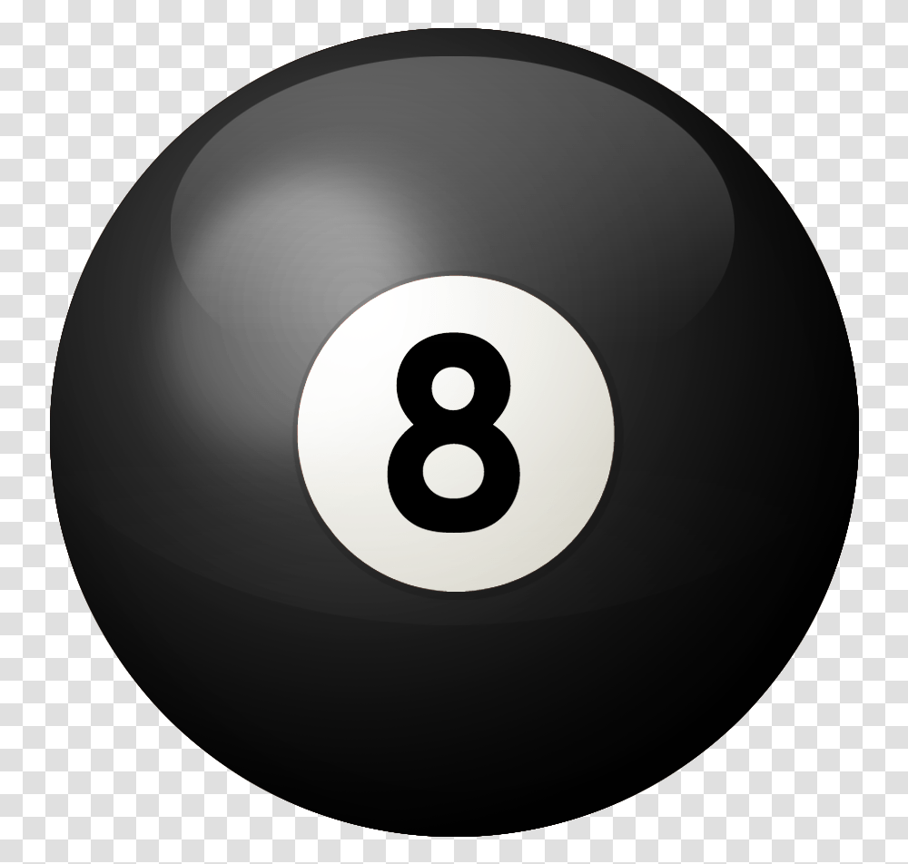 8 Ball, Number, Disk Transparent Png