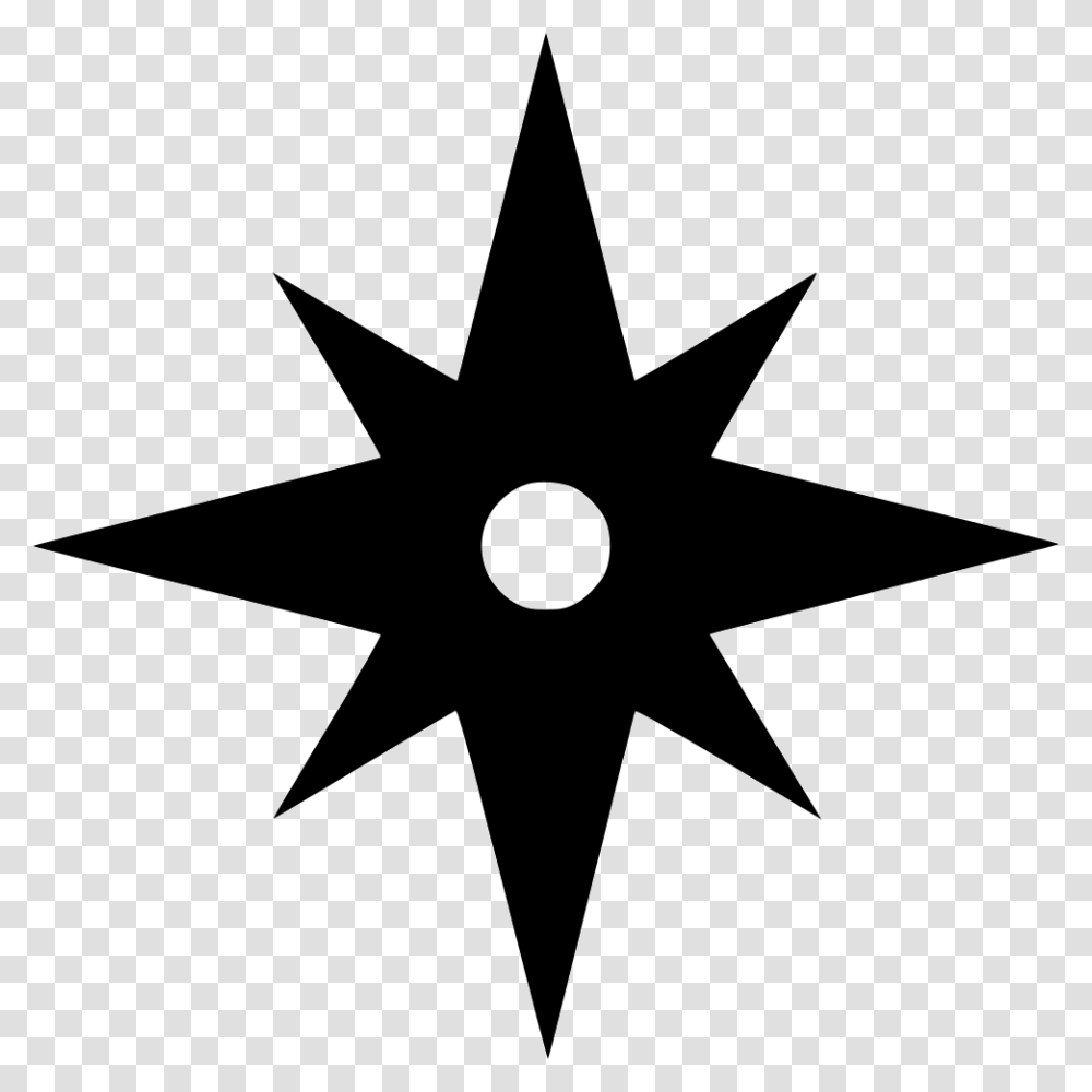 8 Pointed Star, Cross, Star Symbol Transparent Png