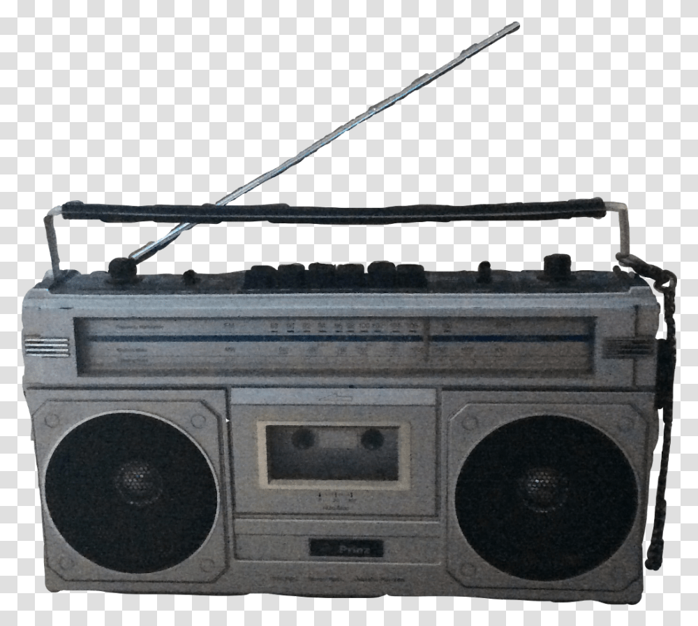 80 S Boombox Clipart 1980s Boombox, Electronics, Cassette Player, Tape Player, Fire Truck Transparent Png