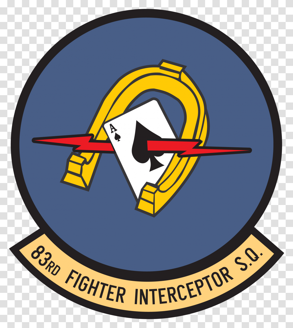 83rd Fighter Interceptor Squadron Us Air Force Historic Est Usaf, Label, Logo Transparent Png