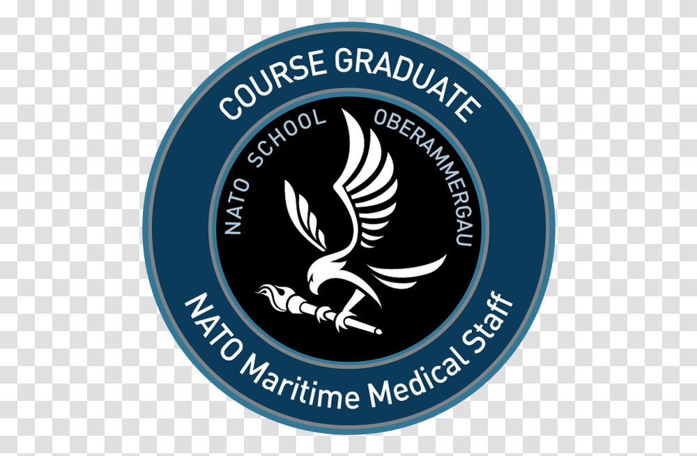 89 Nato Maritime Medical Staff Course Nato School, Label, Logo Transparent Png