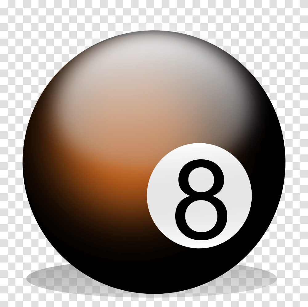 8th Ball 3d, Lamp, Sphere, Number Transparent Png