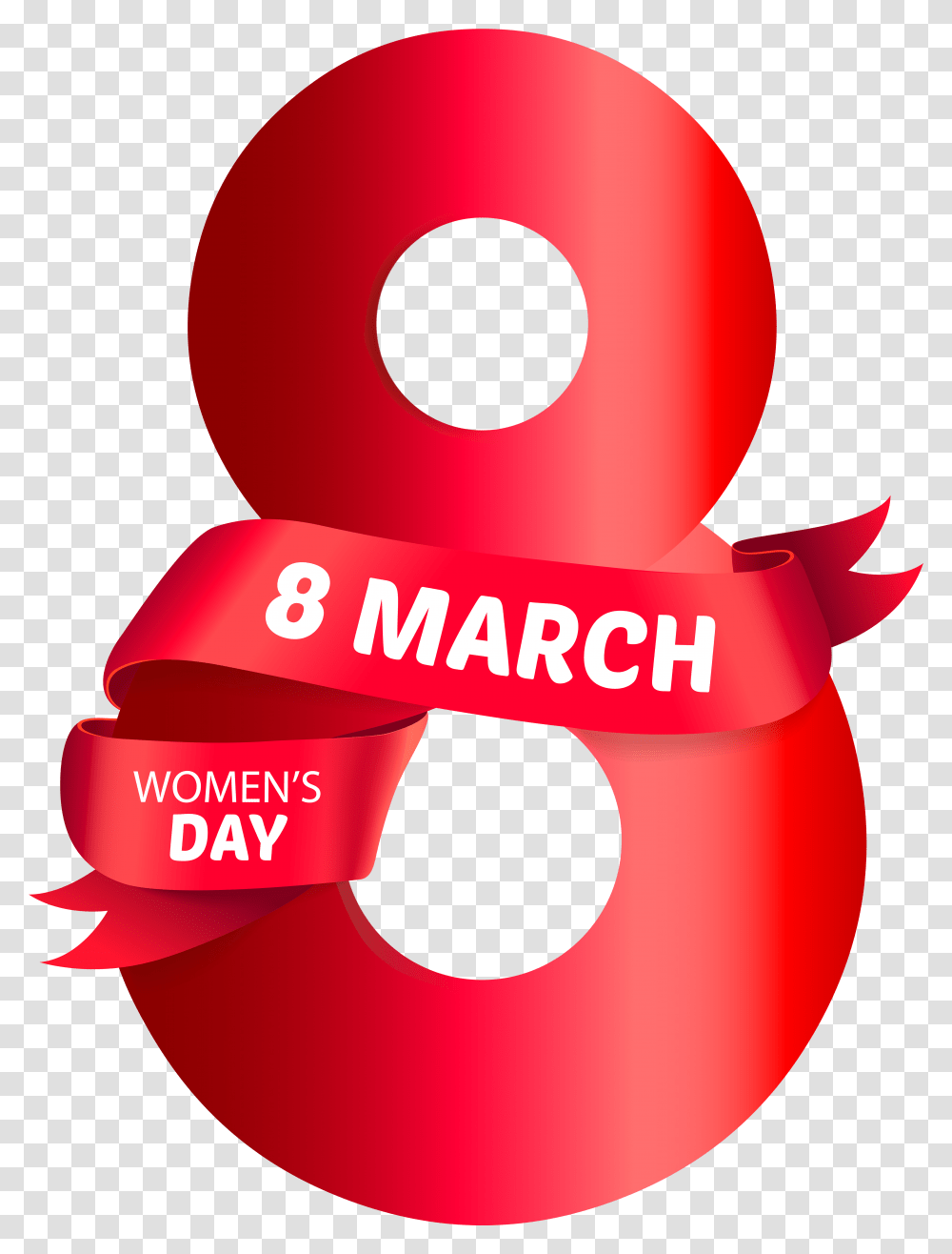 8th March Women's Day, Label, Number Transparent Png