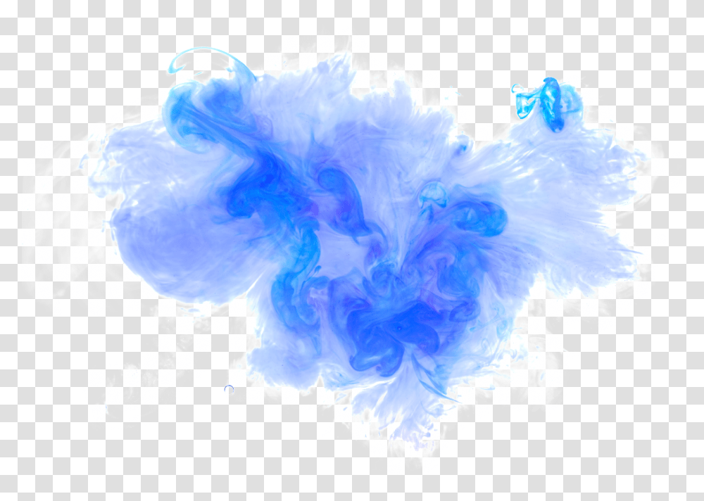 90 Blue Color Smoke, Graphics, Art, Bear, Mammal Transparent Png