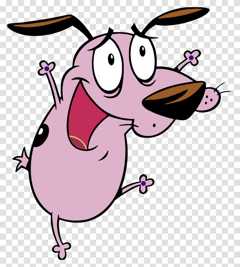 90s Courage The Cowardly Dog, Animal, Gecko Transparent Png