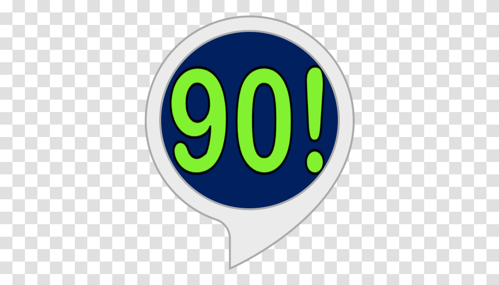 90s Music Trivia Amazoncouk Alexa Skills Dot, Text, Number, Symbol, Logo Transparent Png