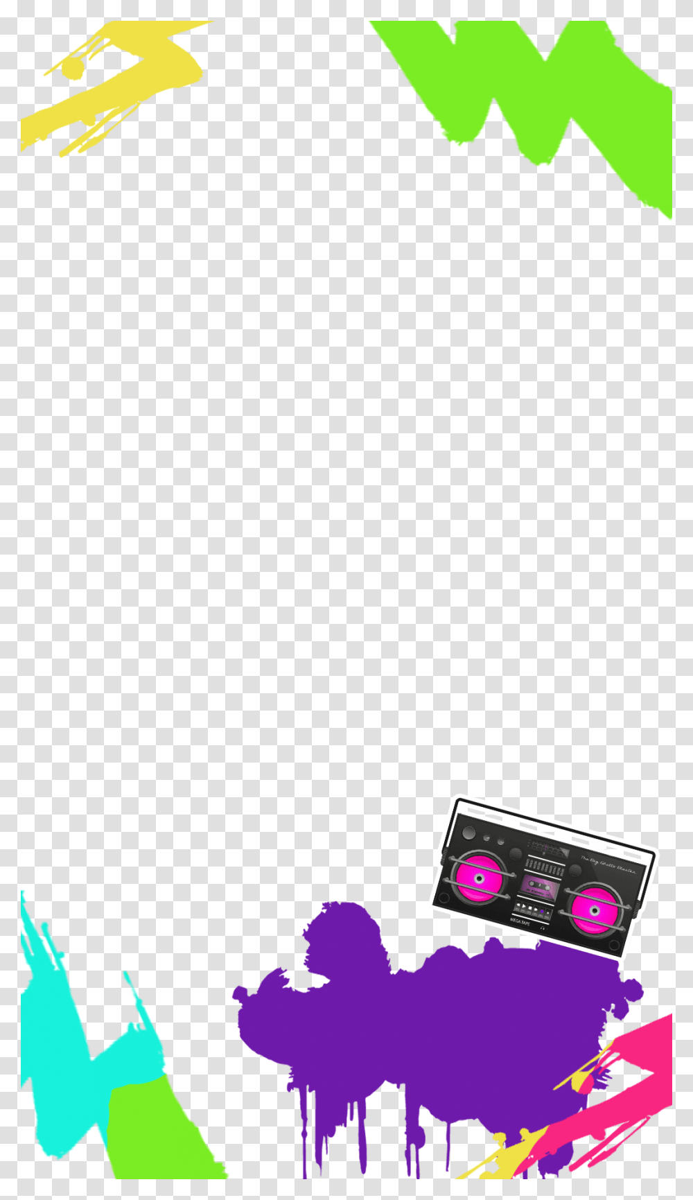 90s Party Snapchat Filter, Electronics Transparent Png